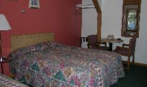 A two bed room at the Paddle Inn Motel.