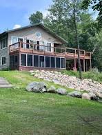 The outside of the Boundaries Lake Home.